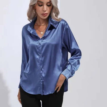 Donatella – Blusa Con Maniche Lunghe E Vestibilità Ampia