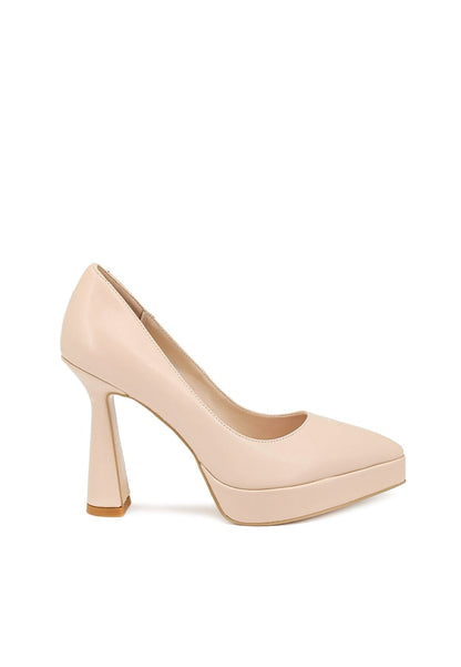 Edvige – Décolleté platform donna tacco alto elegante