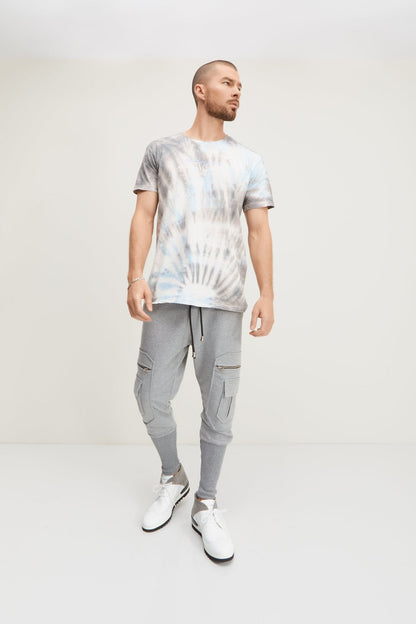 Lorisio - Pantaloni Jogger Uomo Grigi Stile Casual