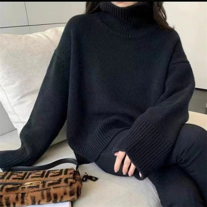 Basilea - Elegante Pullover a Dolcevita Invernale per Donna