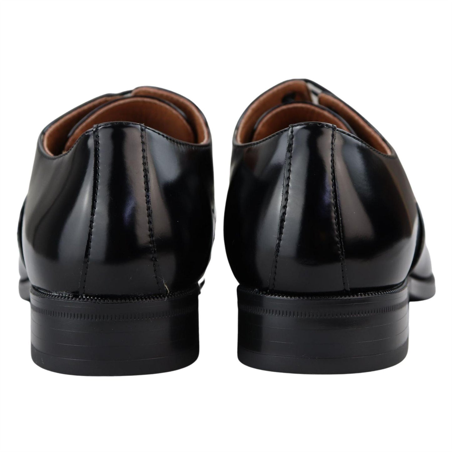 Giulio – Oxford Uomo Vernice Lucida con Lacci Punta Tonda Formale