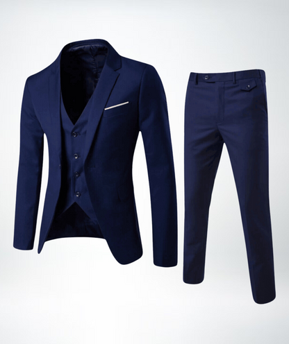 Valentino – Abito Completo Da Uomo In Tre Pezzi Con Gilet