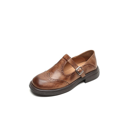 Melania - Scarpe donna Mary Jane punta chiusa fibbia