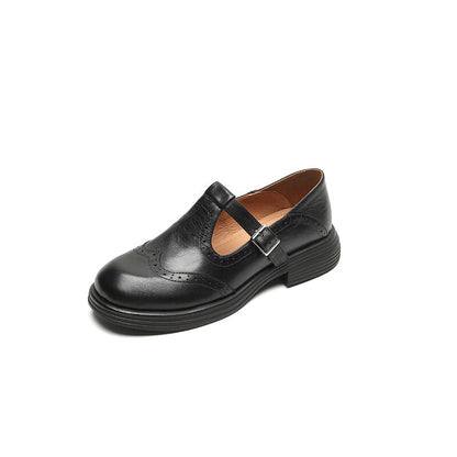Melania - Scarpe donna Mary Jane punta chiusa fibbia