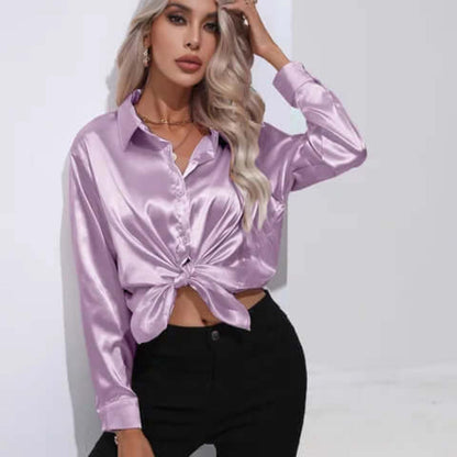 Donatella – Blusa Con Maniche Lunghe E Vestibilità Ampia