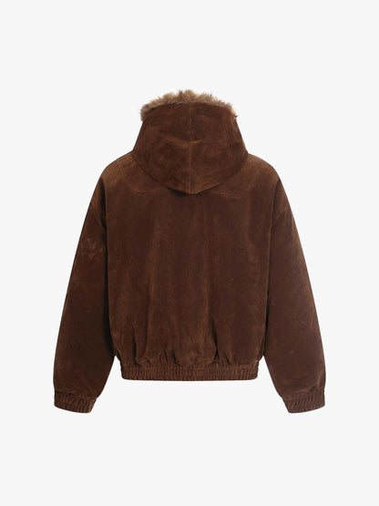Devid - Giacca Bomber Streetwear Uomo Con Cappuccio
