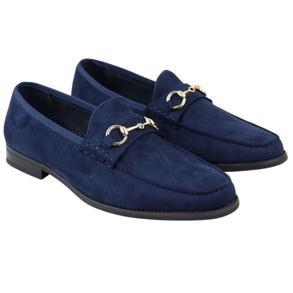 Valerio – Mocassino Uomo Slip-On in Camoscio Foderato in Pelle Formale