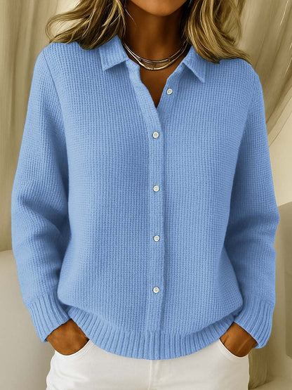 Tiburia - Cardigan Classico Donna Elegante Versatile