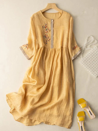 Jenny - Abito Stile Etnico Leggero Donna Contemporaneo
