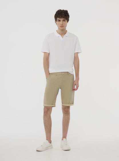 Davide - Pantaloncini Microfantasia Geometrica Uomo