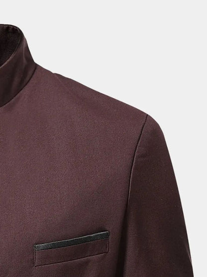 Teresio - Giacca Elegante Con Collo Da Uomo