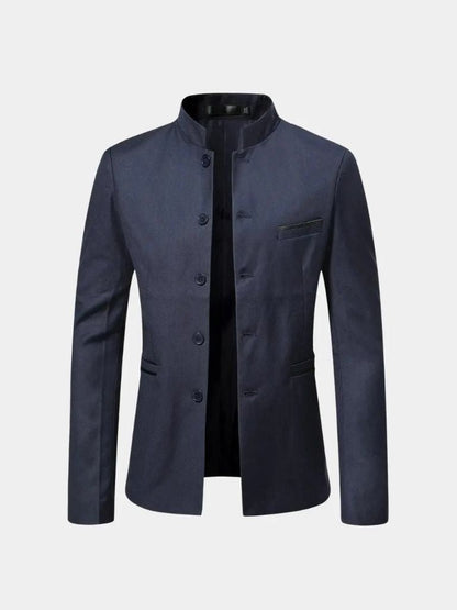 Teresio - Giacca Elegante Con Collo Da Uomo