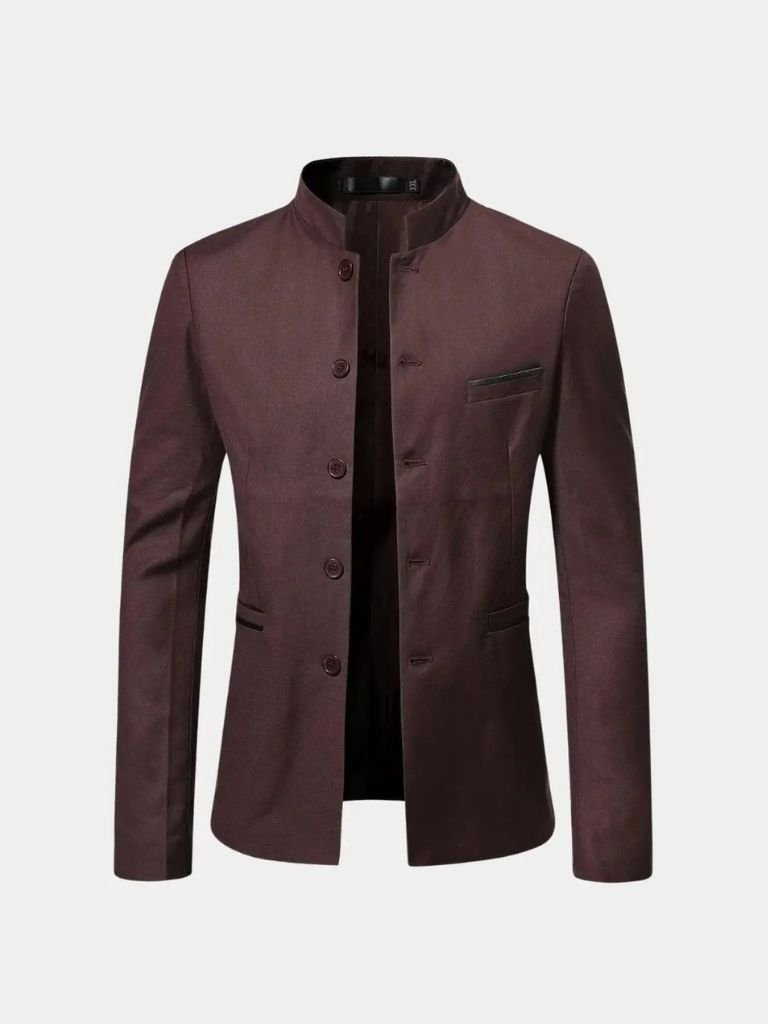 Teresio - Giacca Elegante Con Collo Da Uomo