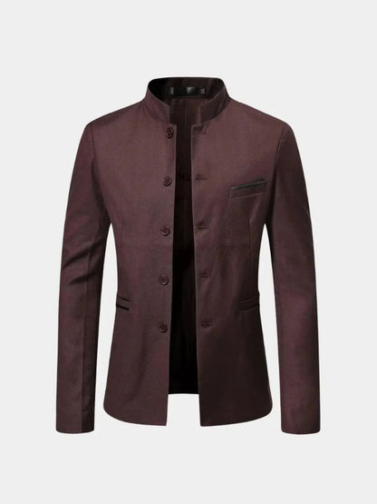 Teresio - Giacca Elegante Con Collo Da Uomo