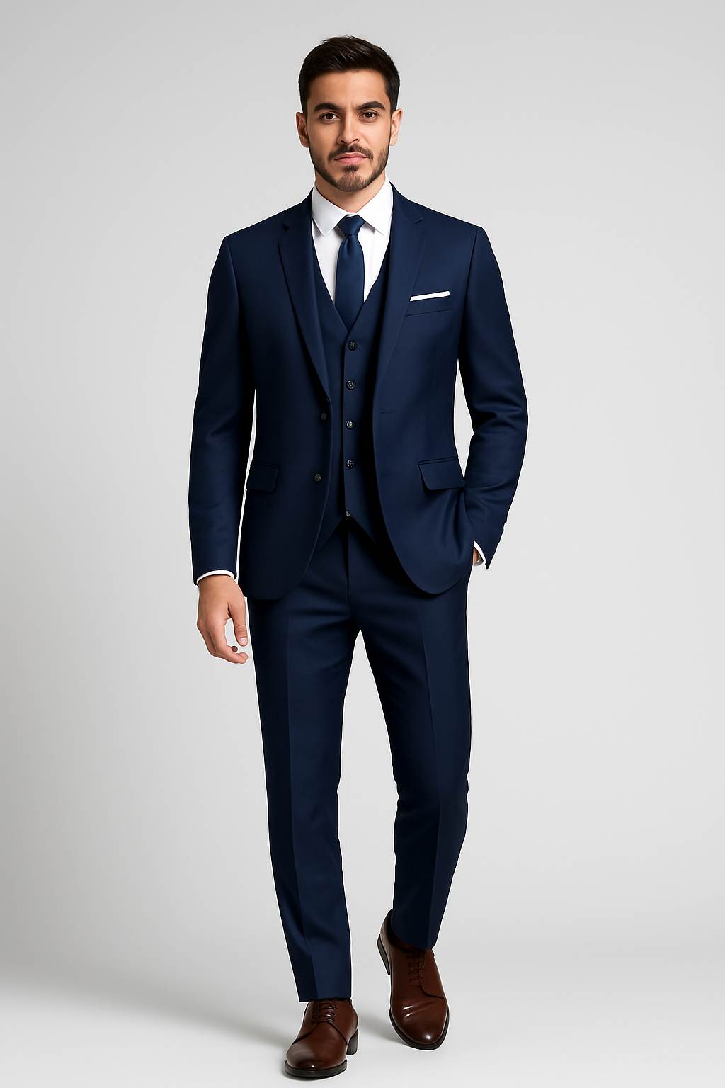 Raffaele - Completo Elegante Uomo Tre Pezzi Formale