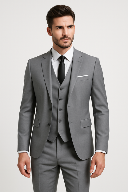 Raffaele - Completo Elegante Uomo Tre Pezzi Formale