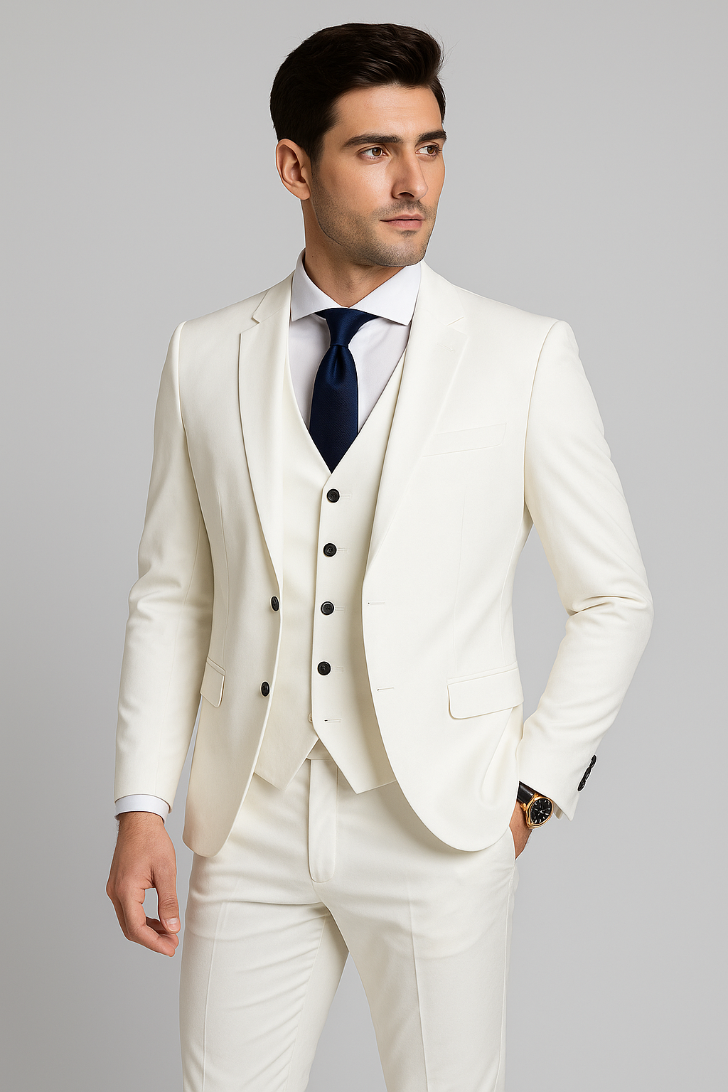 Raffaele - Completo Elegante Uomo Tre Pezzi Formale