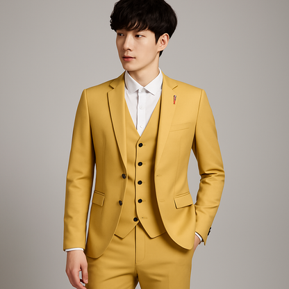 Raffaele - Completo Elegante Uomo Tre Pezzi Formale