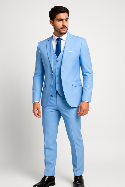 Raffaele - Completo Elegante Uomo Tre Pezzi Formale