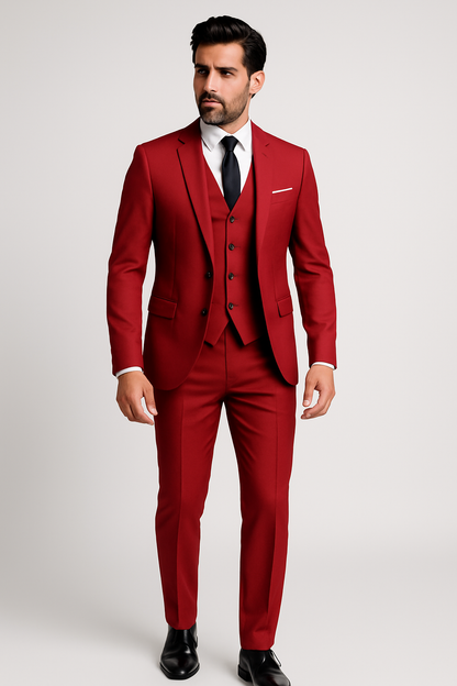 Raffaele - Completo Elegante Uomo Tre Pezzi Formale