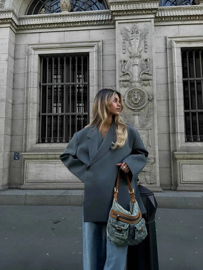 Augusta – Blazer Oversize Elegante da Donna