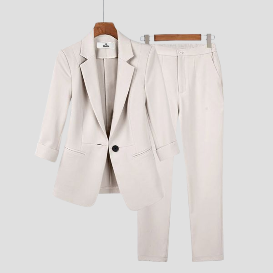 Costanza – Completo Elegante Due Pezzi Con Blazer E Pantaloni Chic