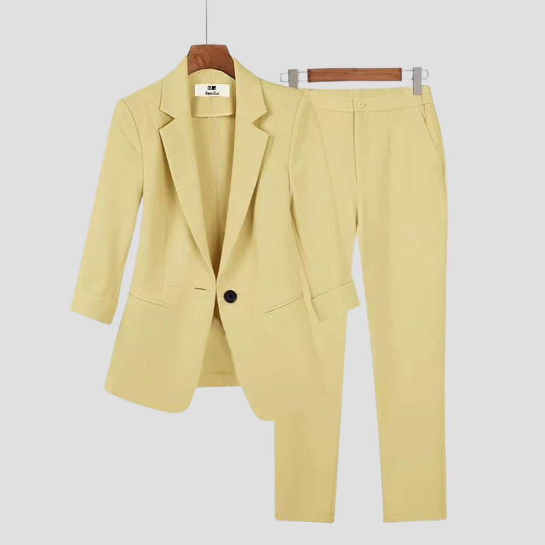 Costanza – Completo Elegante Due Pezzi Con Blazer E Pantaloni Chic