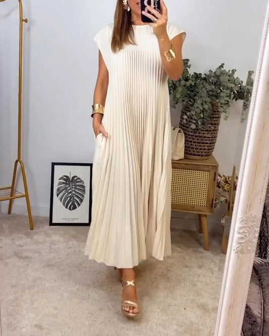 Bianca – Abito Donna a Tinta Unita Elegante e Versatile