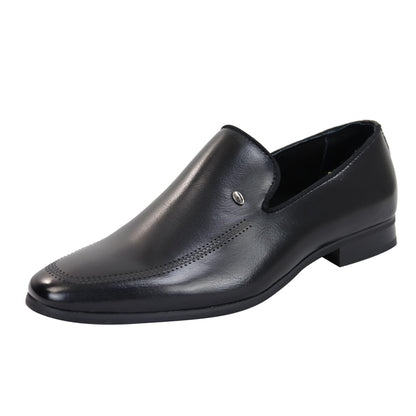 Carlo – Mocassino Uomo Slip-On Formale Nero e Marrone