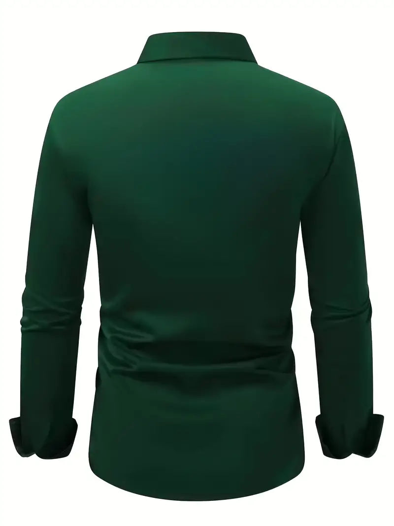 Alberto – Camicia Traspirante A Maniche Lunghe Da Uomo