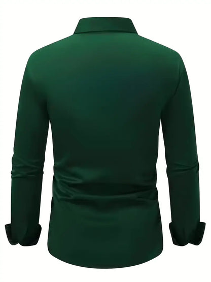 Alberto – Camicia Traspirante A Maniche Lunghe Da Uomo