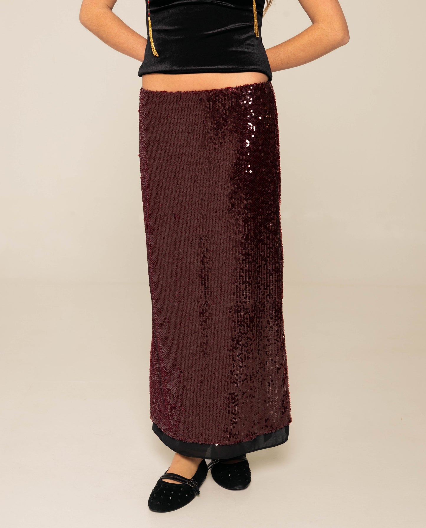 Celeste - Pantaloni Change of Plans Bordeaux Donna