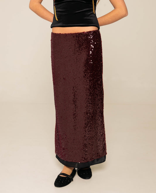 Celeste - Pantaloni Change of Plans Bordeaux Donna