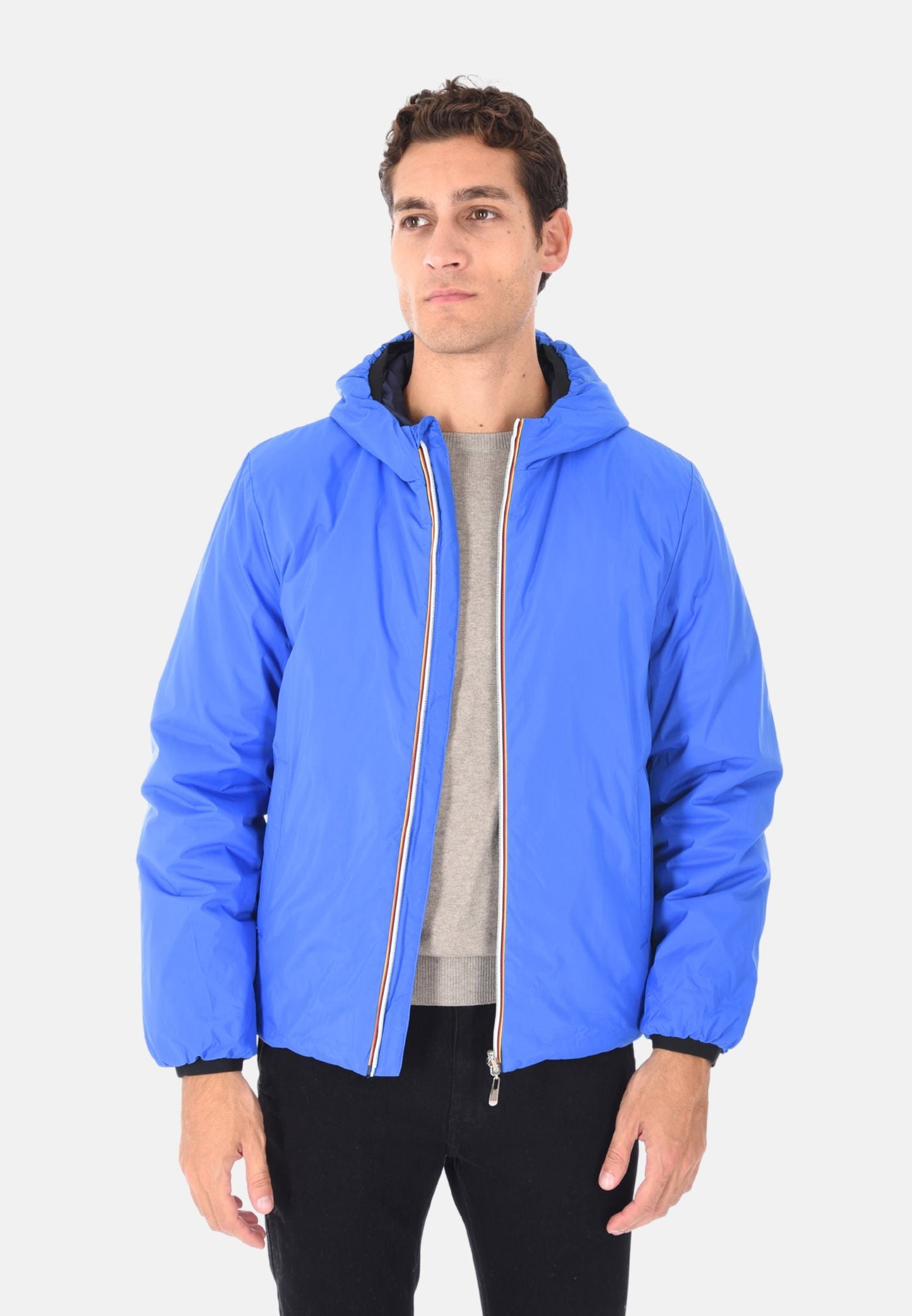 Tarcisius - Giubbotto Double Face Bicolor Uomo Moderno