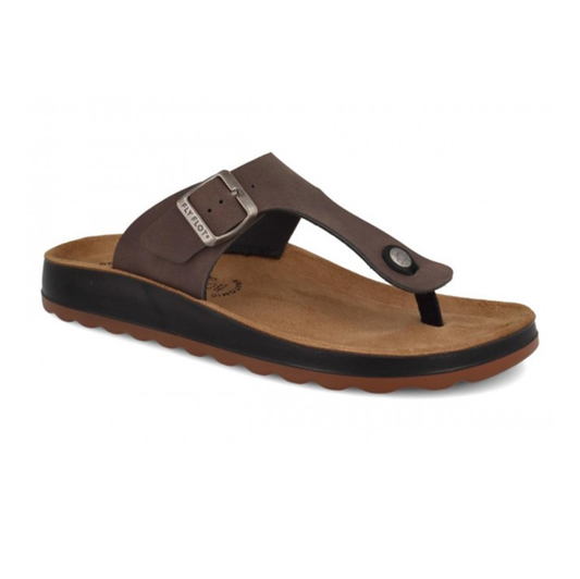 Claudio - Infradito Uomo Fly Flot Moro Comfort Moderni Estivi