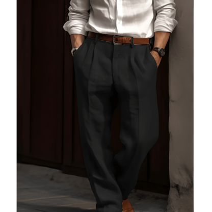 Placido – Pantaloni Casual Dal Design Ampio E Stile Rilassato