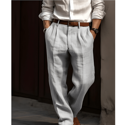 Placido – Pantaloni Casual Dal Design Ampio E Stile Rilassato