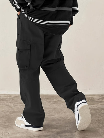 Ivano - Pantaloni Cargo Uomo Stile Streetwear