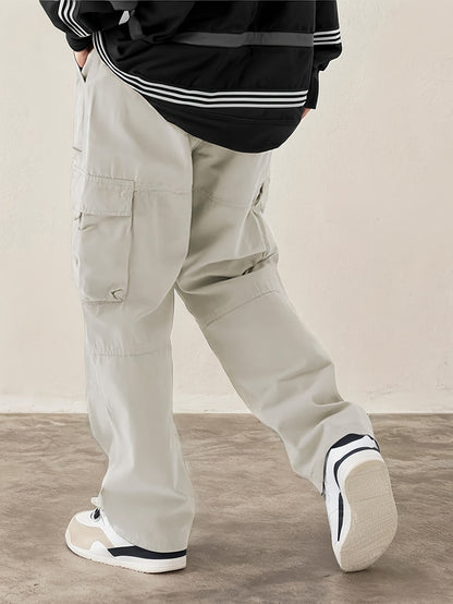 Ivano - Pantaloni Cargo Uomo Stile Streetwear