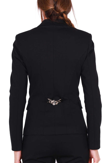 Klara - Blazer Nero Doppiopetto Donna Elegante Fit Sartoriale