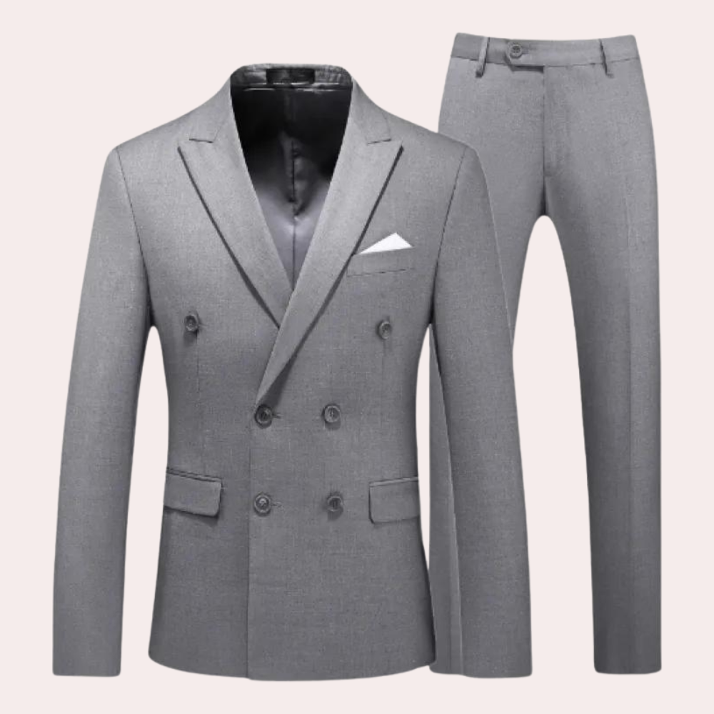 Vincenzo – Abito Classico Due Pezzi Dalla Linea Sartoriale