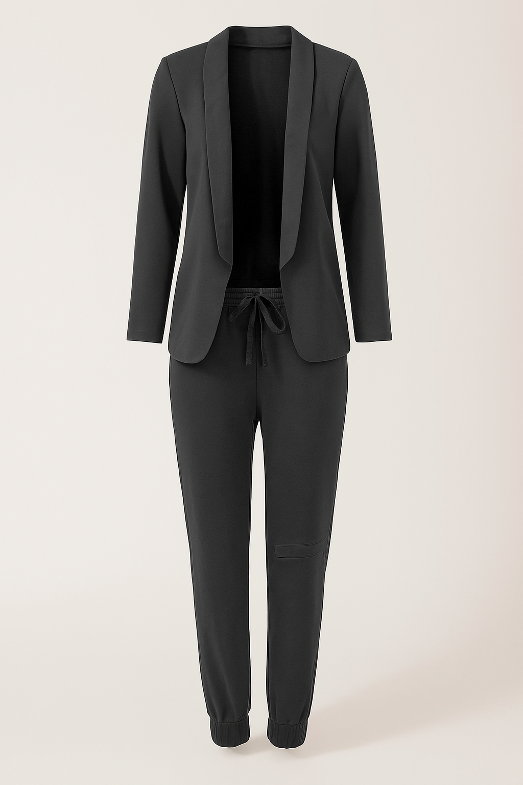 Hedonia - Set da donna con blazer e pantaloni jogger