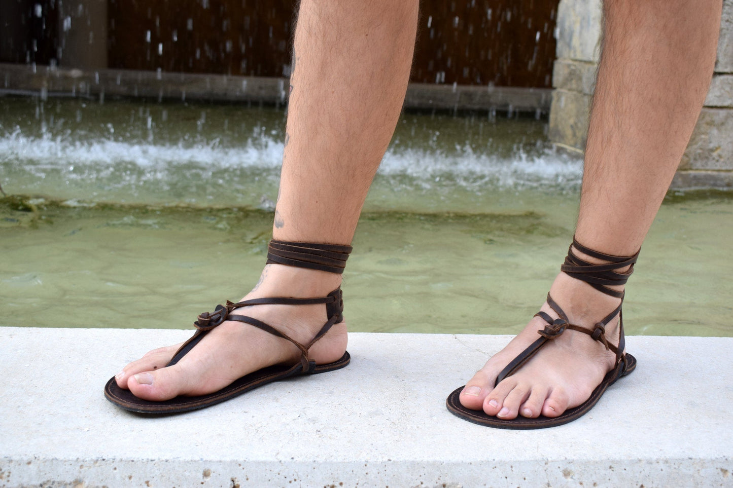 Sandra - Sandali Uomo Barefoot Eleganti Moderni