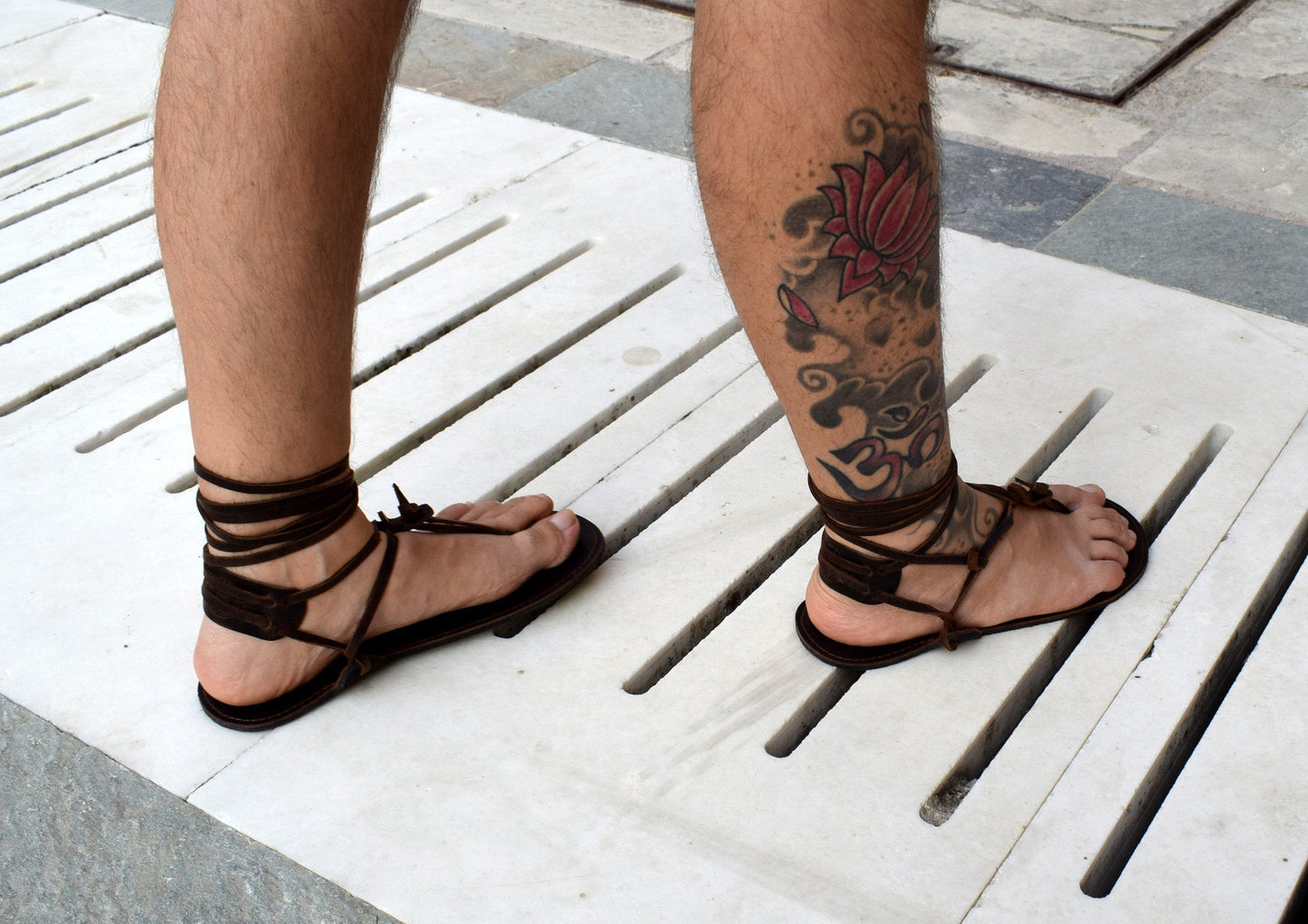 Sandra - Sandali Uomo Barefoot Eleganti Moderni