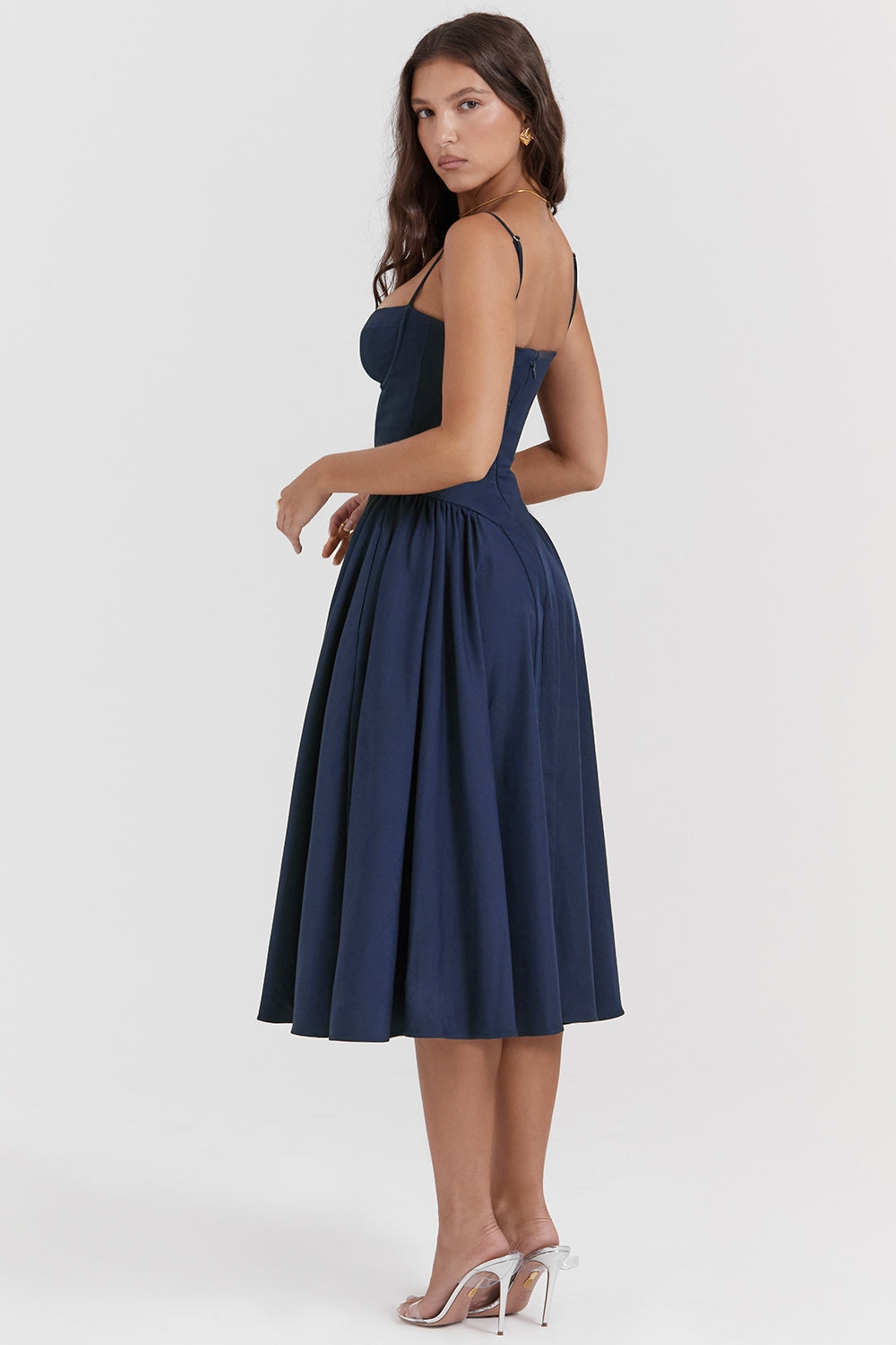 Menilita – Celine Abito Midi con Corsetto
