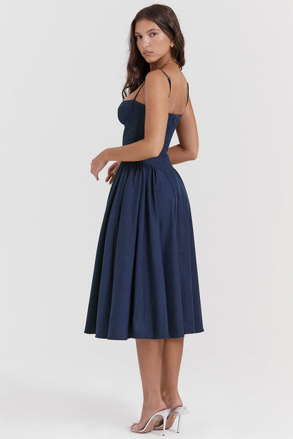Menilita – Celine Abito Midi con Corsetto