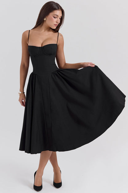Menilita – Celine Abito Midi con Corsetto