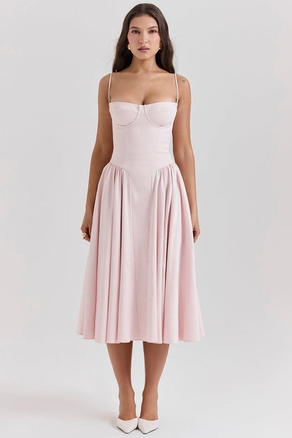Menilita – Celine Abito Midi con Corsetto