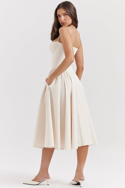 Menilita – Celine Abito Midi con Corsetto