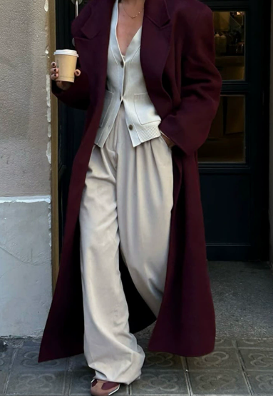 Nives - Cappotto Lungo Donna Elegante Invernale